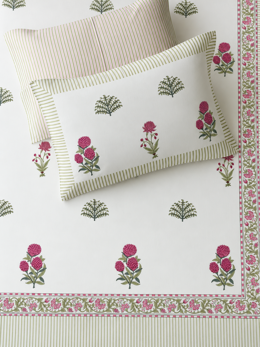 Dil Bagh Bedsheet- King Size