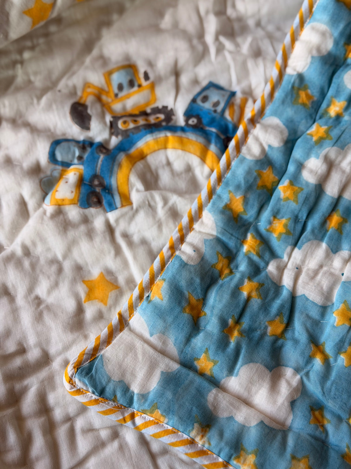 Mini Builders Kids Quilt