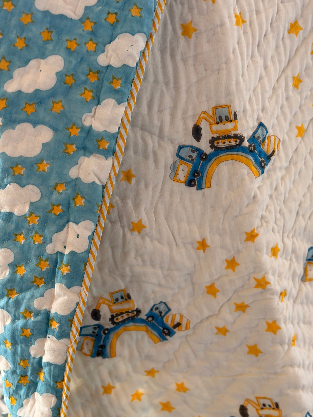 Mini Builders Kids Quilt
