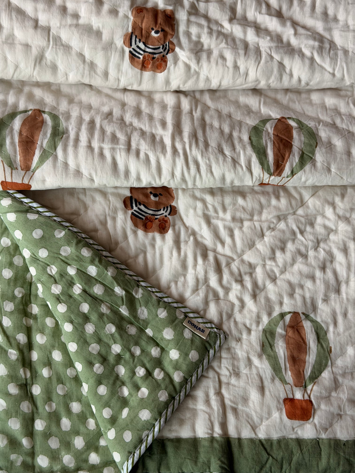 Little Bears Adventure Kids Quilt