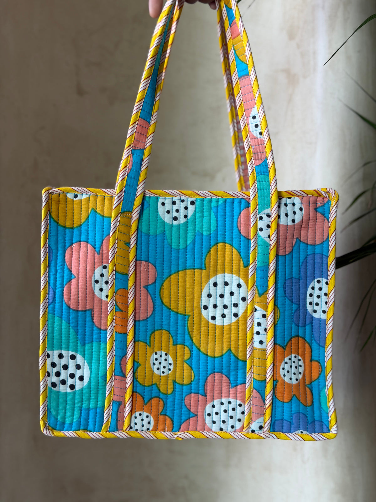 Flower Pop  Tote Bag