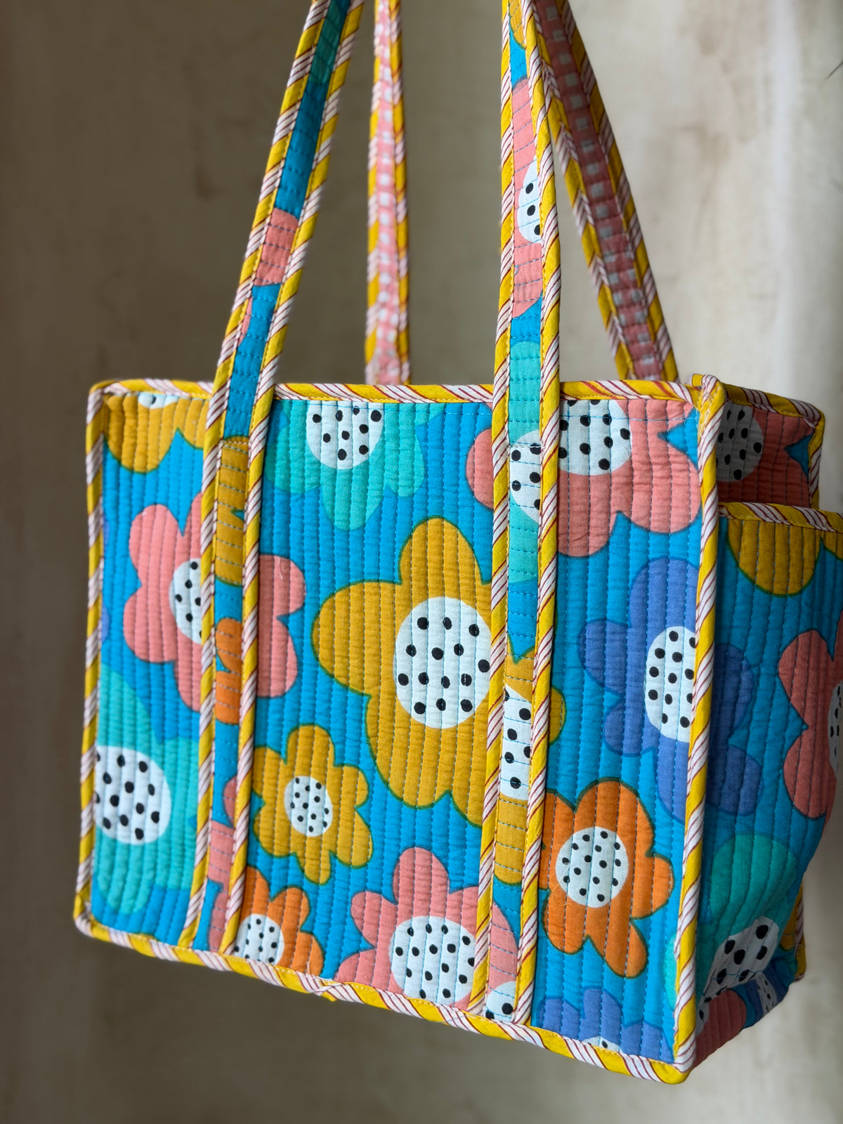 Flower Pop  Tote Bag