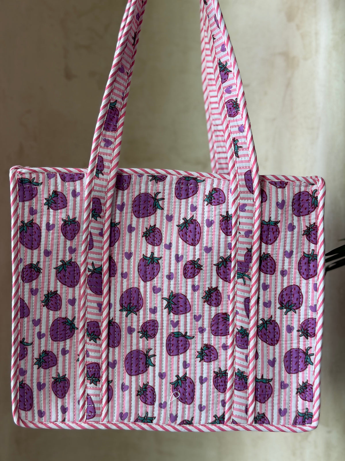 Strawberry World  Tote Bag