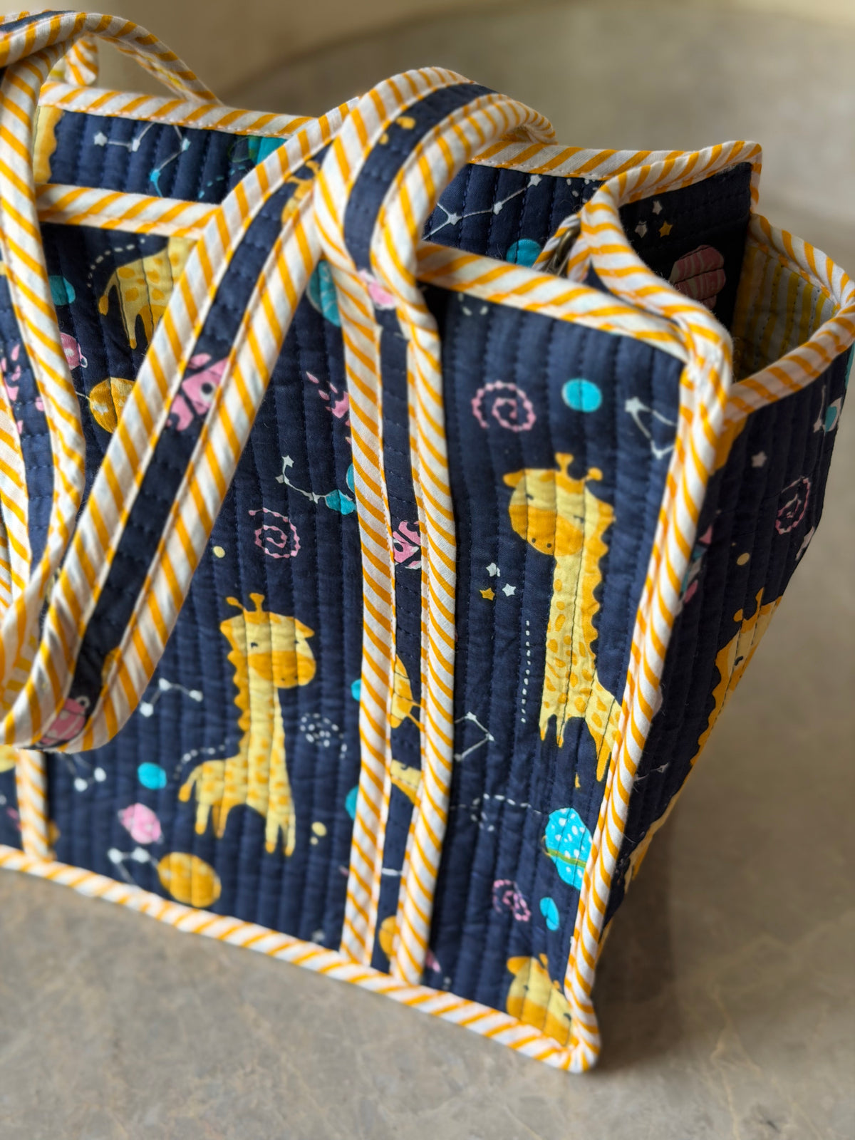 Space Blue Tote Bag