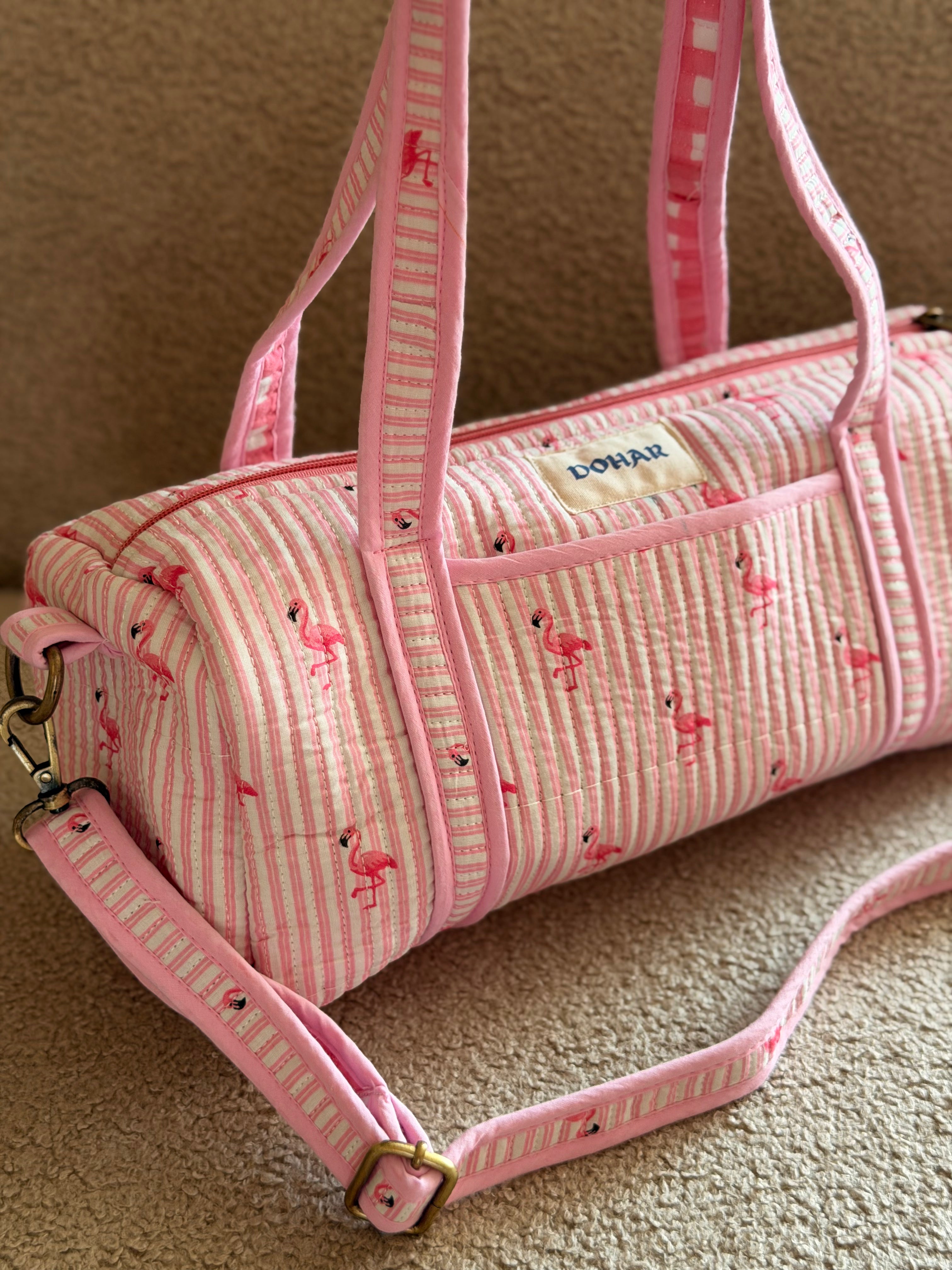 Flamingo Fun Duffle Bag
