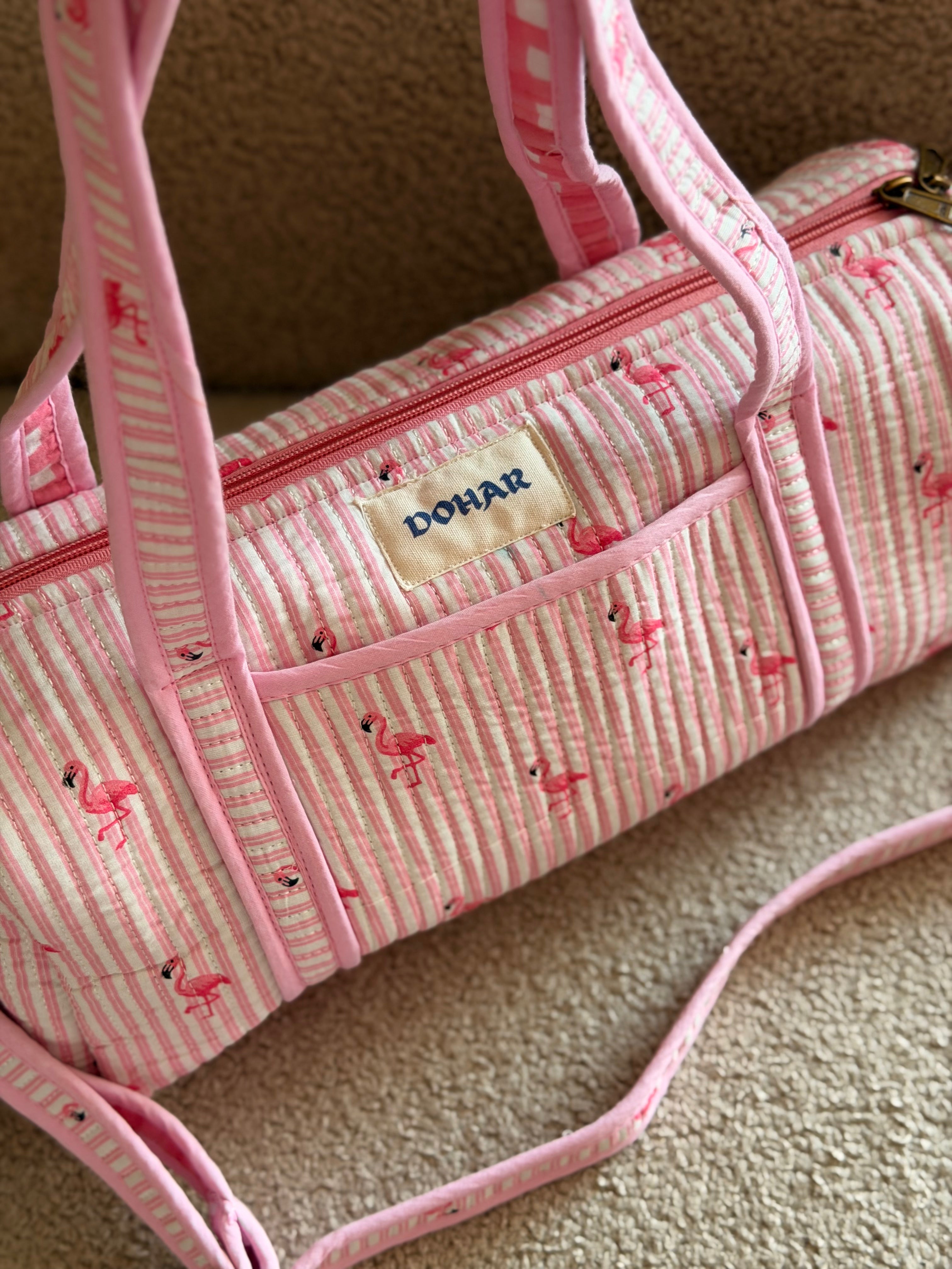 Flamingo Fun Duffle Bag