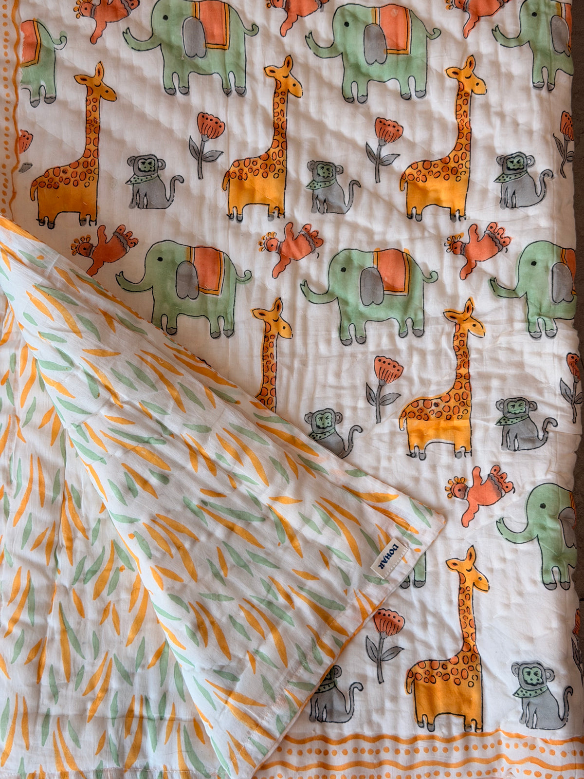 Jungle Jam Kids Quilt