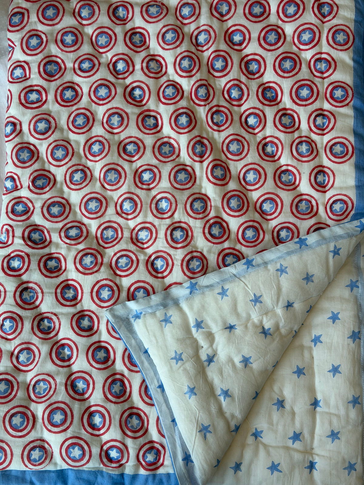 Captain America Kids Quilt