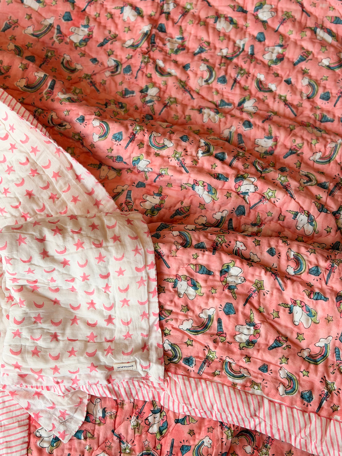 Unicorn World Kids Quilt