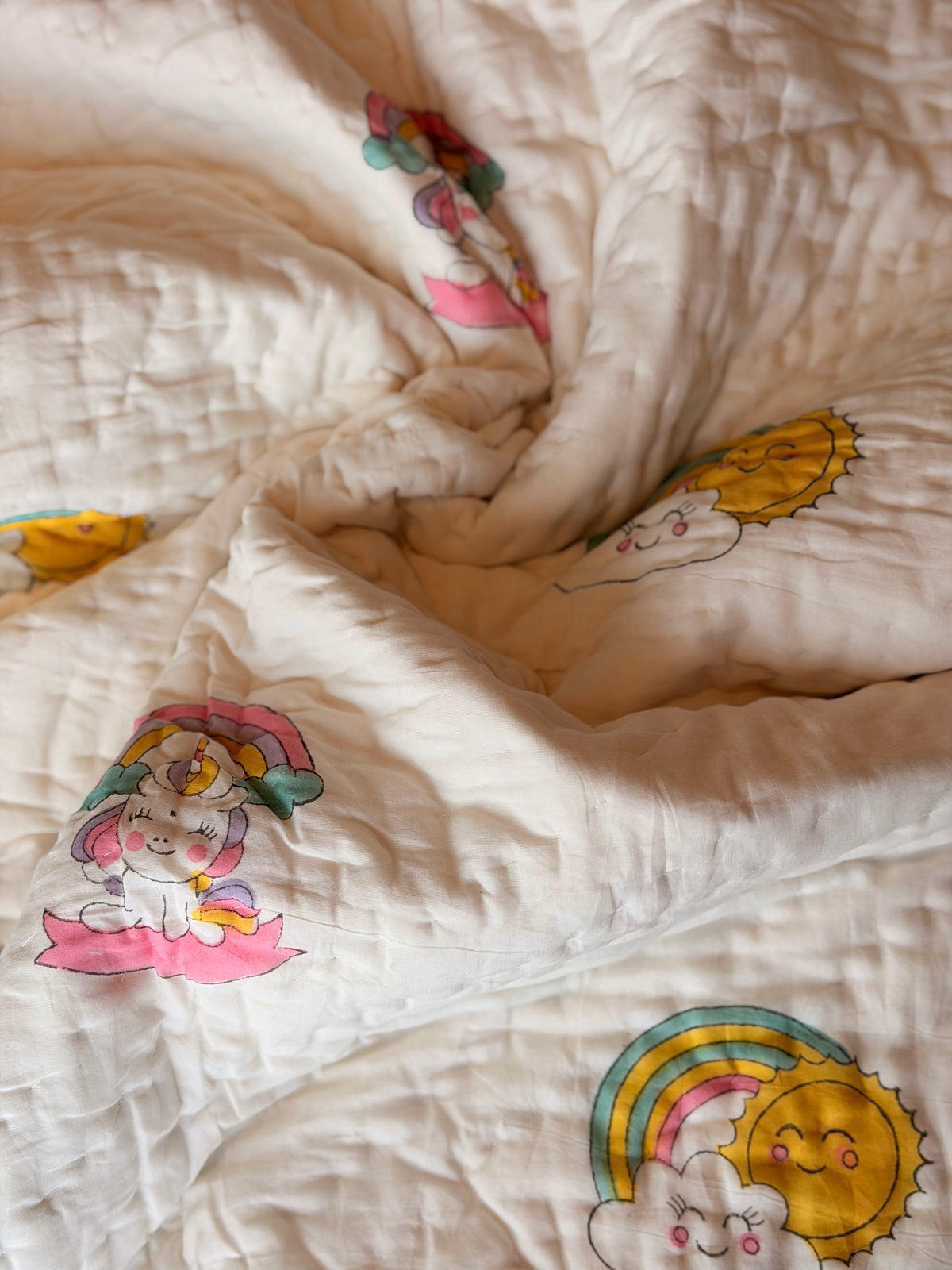 Sunshine Unicorn  Quilt