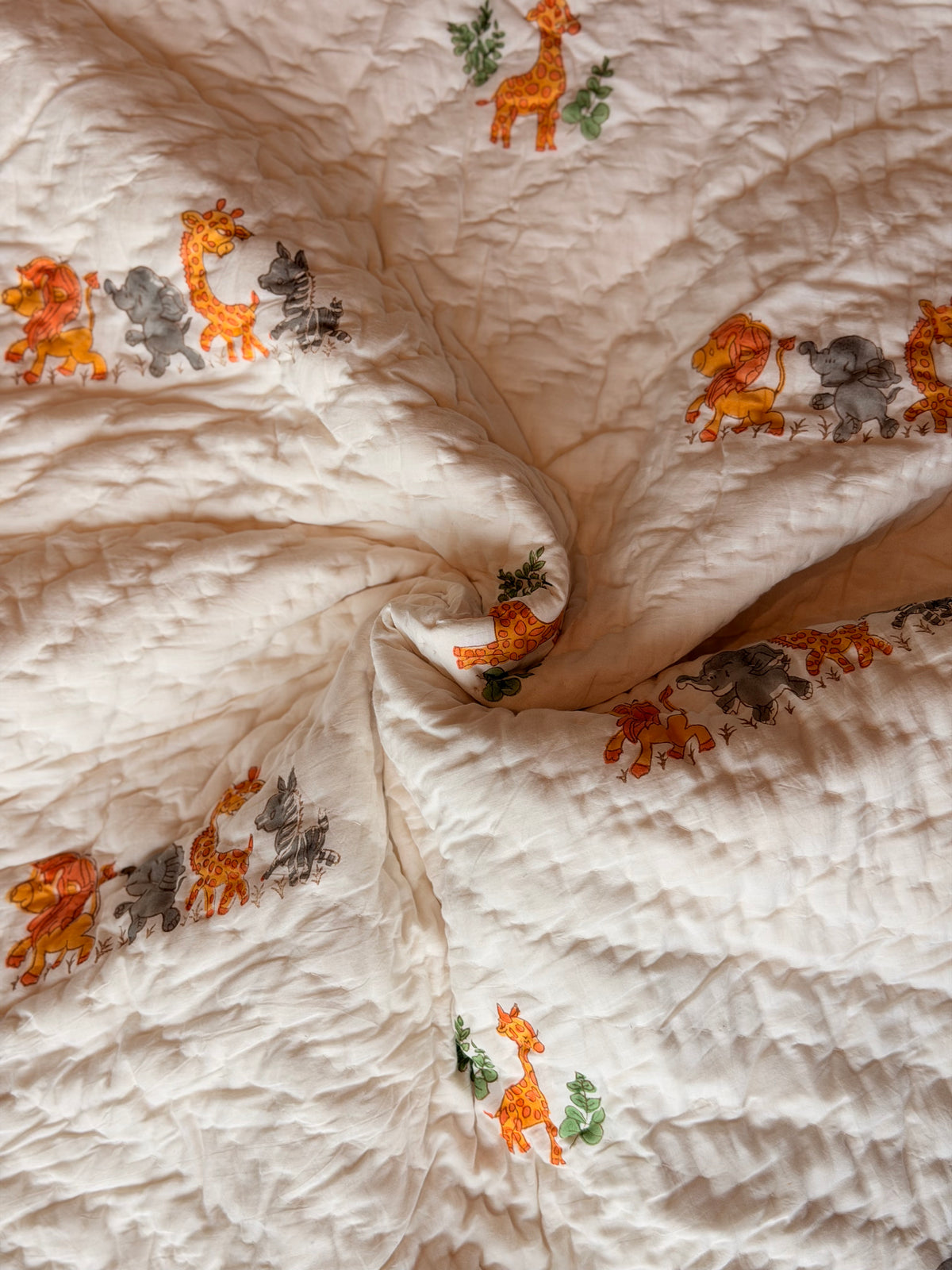 Jungle Trail Kids Quilt
