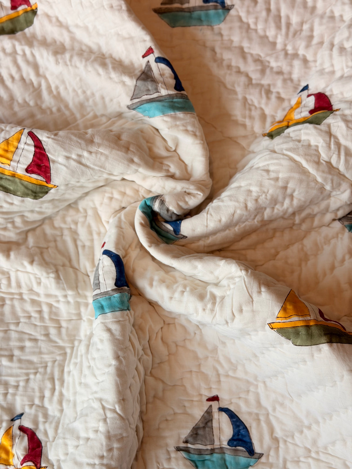Sail the Boat Kids Quilt
