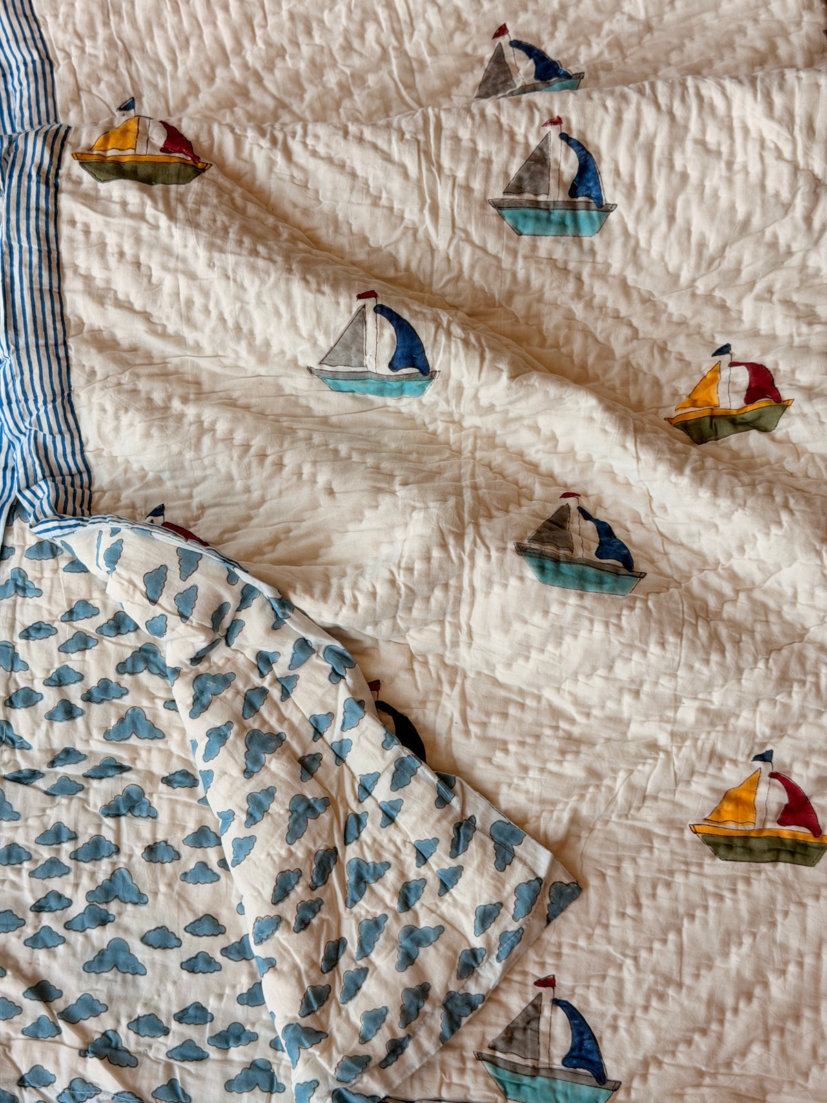 Sail the Boat Kids Quilt