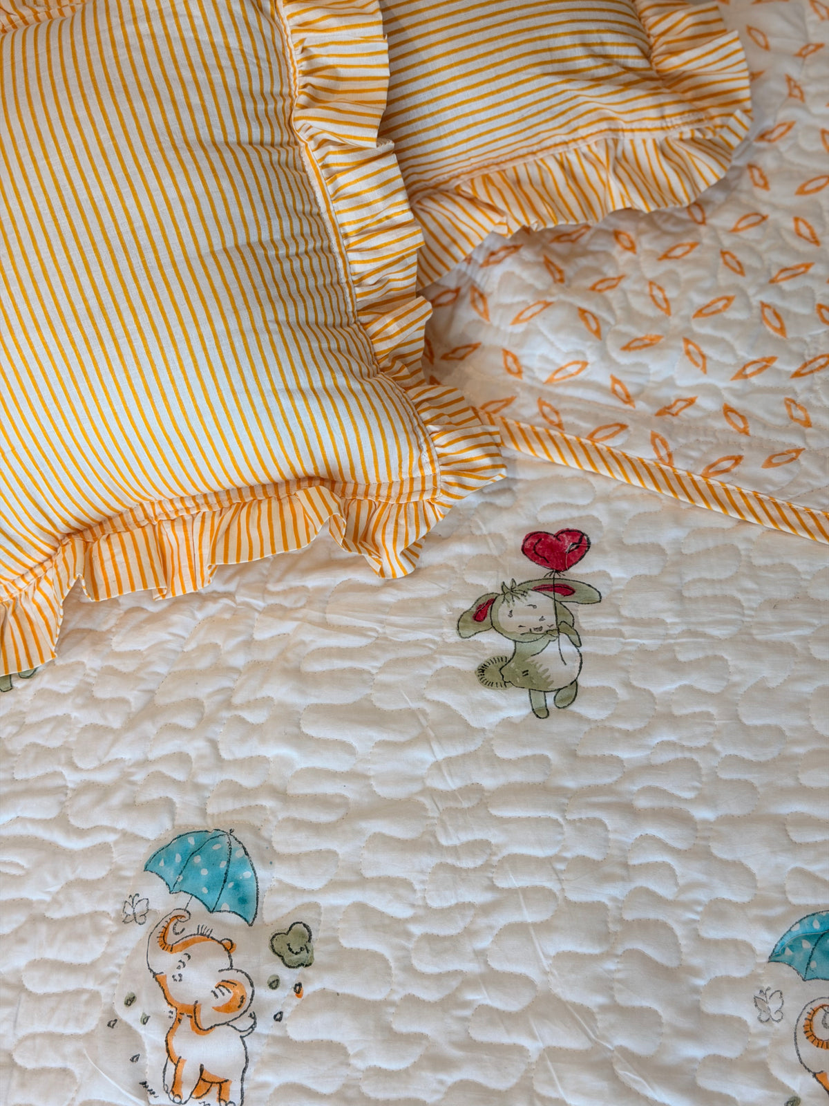 Li'll Mouse Kids Reversible Bedcover