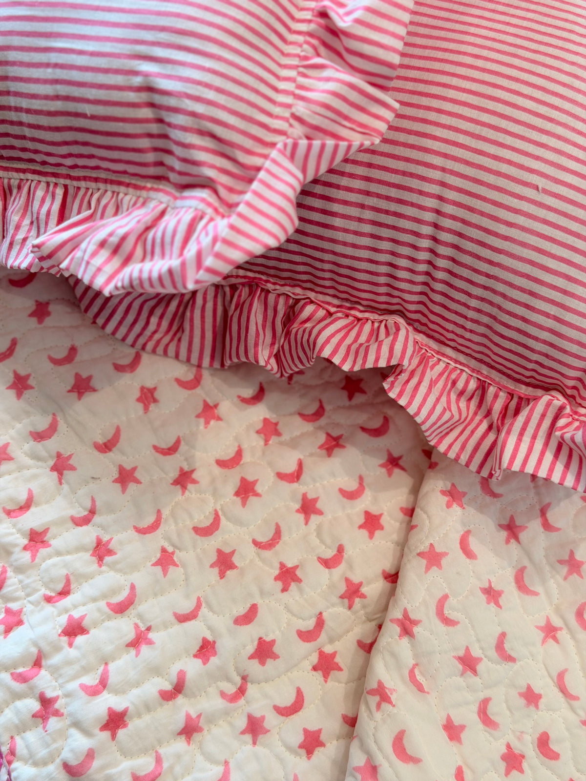 Unicorn & Rainbows Kids Reversible Bedcover