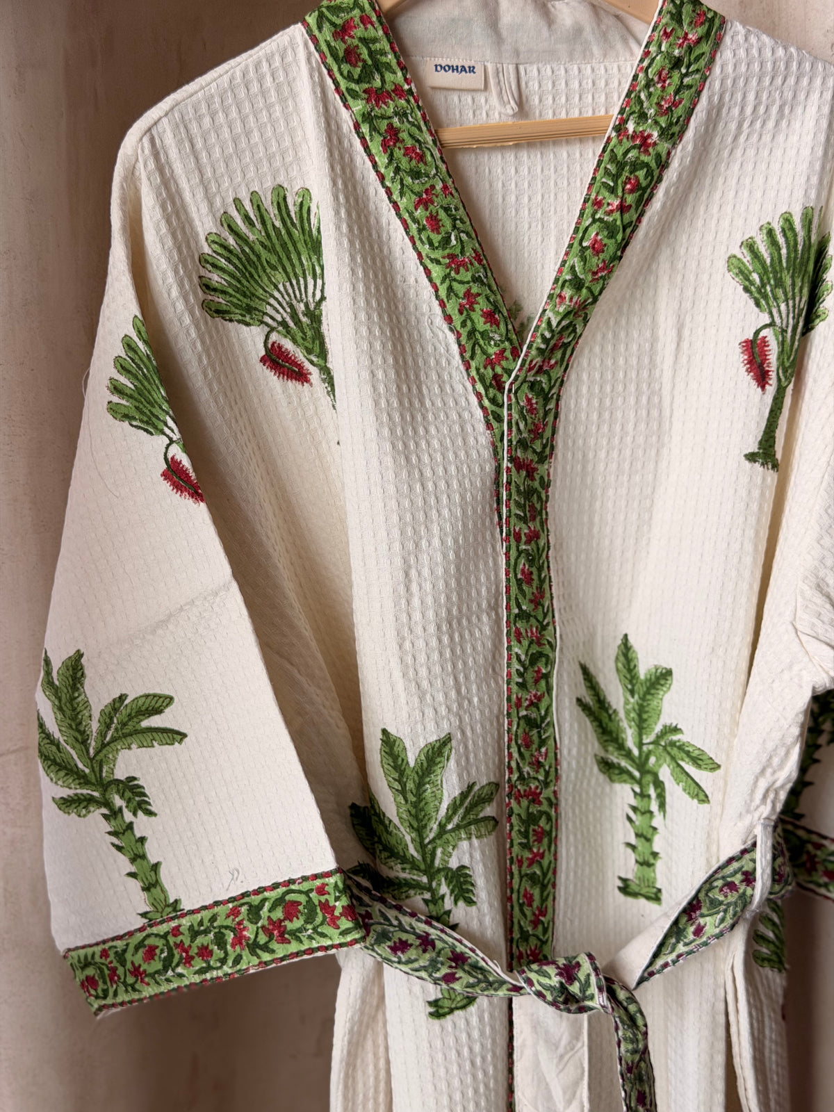 Tropical Tree Forest Bathrobe - Adult