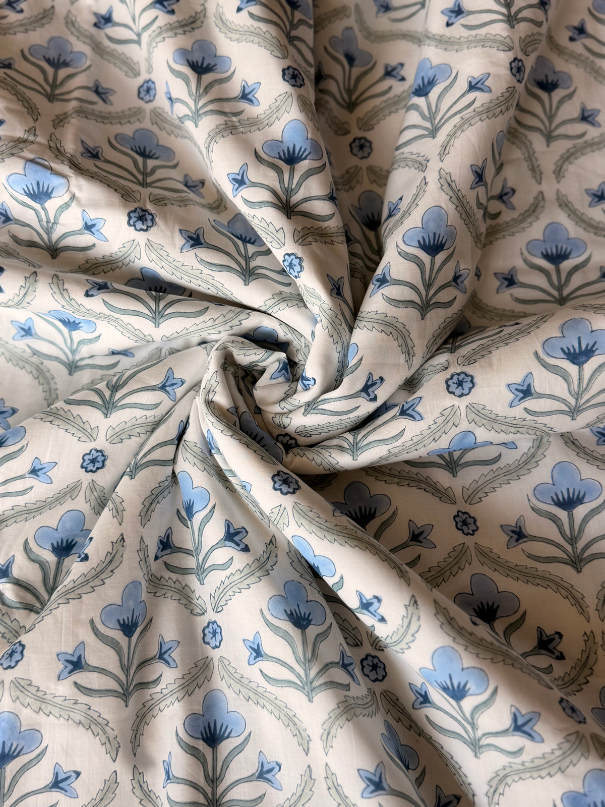 Blue Ajmal Double Bed Dohar
