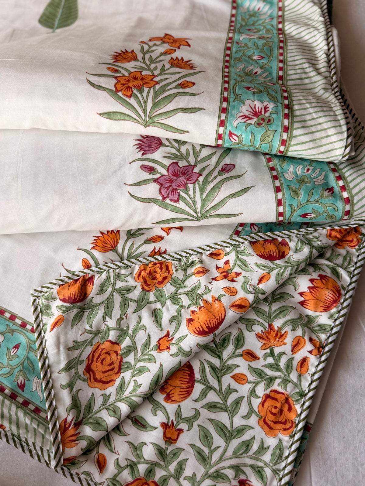 Multicolour Double Bed Dohar