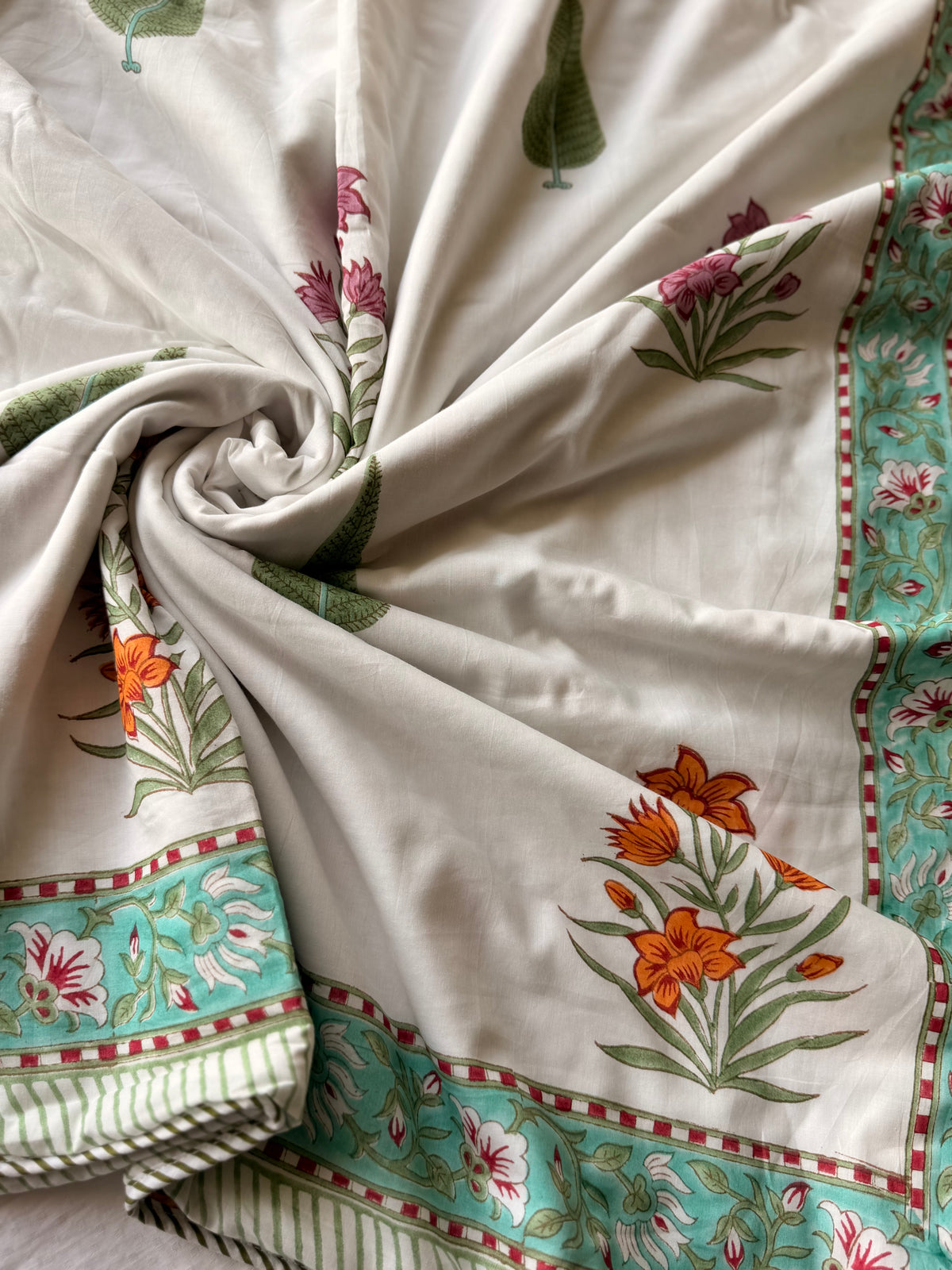 Multicolour Double Bed Dohar