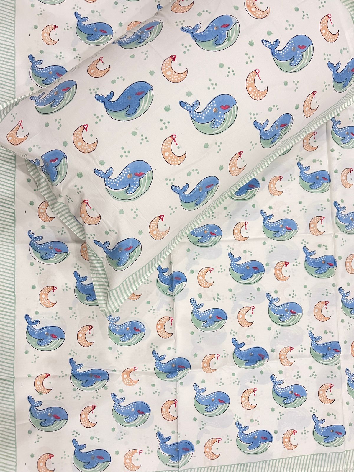 Whale Dreams Kids Bedsheet